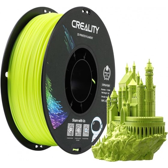 Filament CREALITY CR-PLA, Galben Fluorescent - 1kg