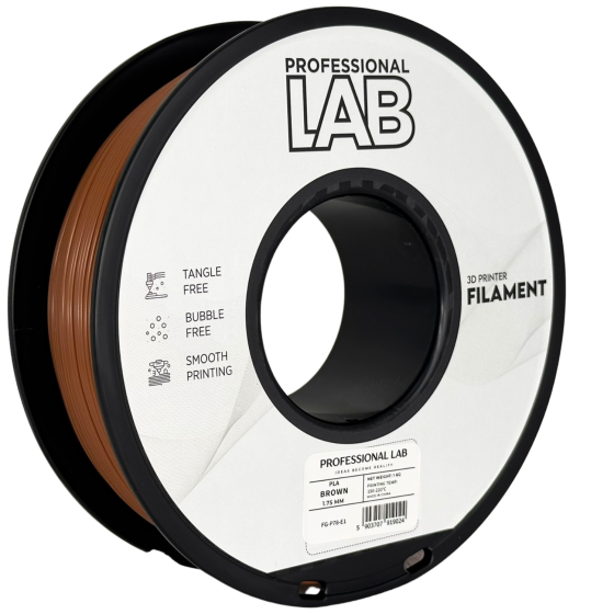 Filament PROFESSIONAL LAB PLA Brown (Maro) - 1kg