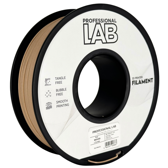 Filament PROFESSIONAL LAB PLA Wood (Lemn) - 1kg