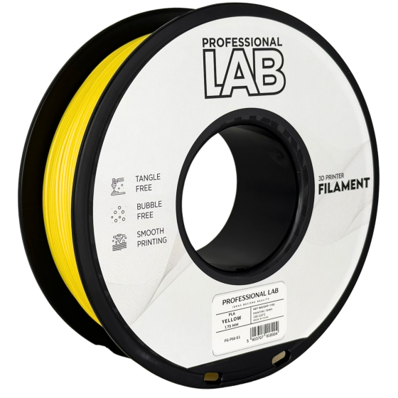 Filament PROFESSIONAL LAB PLA Yellow (Galben) - 1kg
