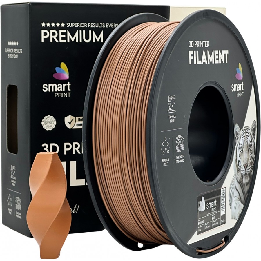 Filament SMART PRINT PLA Brown (Maro) - 1kg