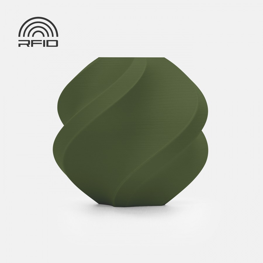Filament BAMBU LAB PLA Matte, Dark Green, Refill - 1kg