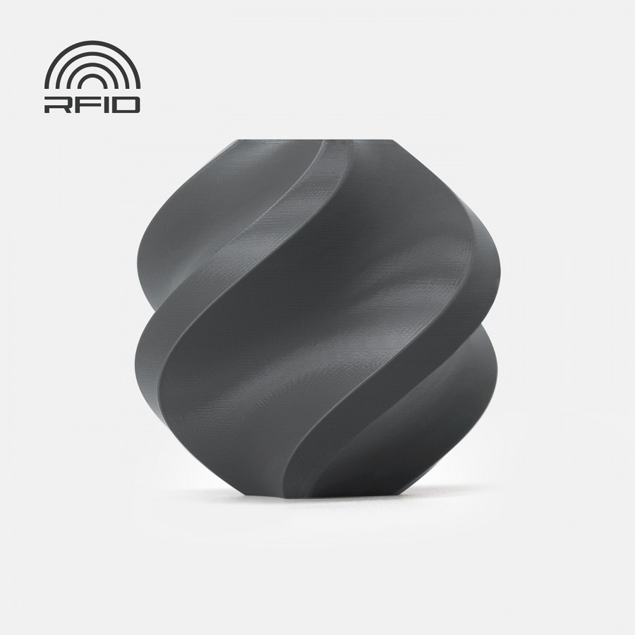 Filament BAMBU LAB PLA Basic, Dark Gray, Refill - 1kg