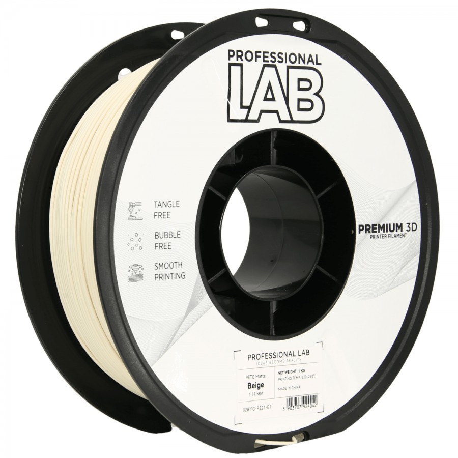 Filament Professional Lab PETG Bej Mat (Matte Beige) - 1kg