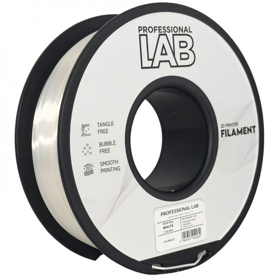 Filament Professional Lab SILK PLA Alb (White) - 1kg