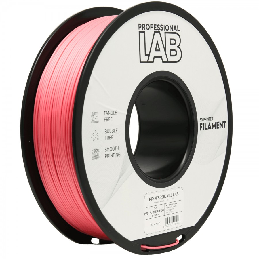 Filament Professional Lab PLA PASTEL Zmeura (Raspberry) - 1kg