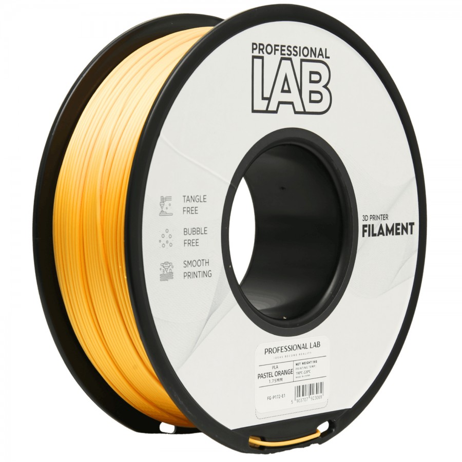 Filament Professional Lab PLA PASTEL Portocaliu (Orange) - 1kg
