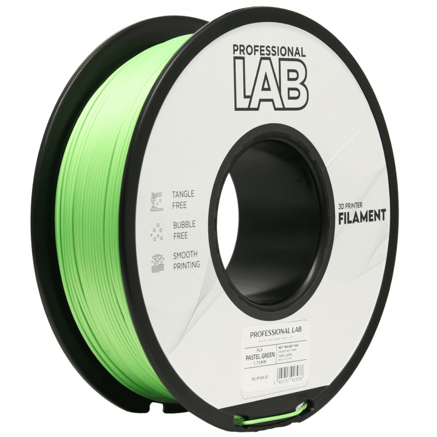 Filament Professional Lab PLA PASTEL Verde (Green) - 1kg