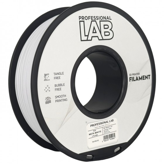 Filament Professional Lab PLA META Alb (White) - 1kg
