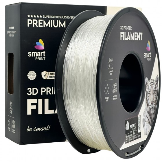 Filament Smart Print TPU Transparent - 1kg