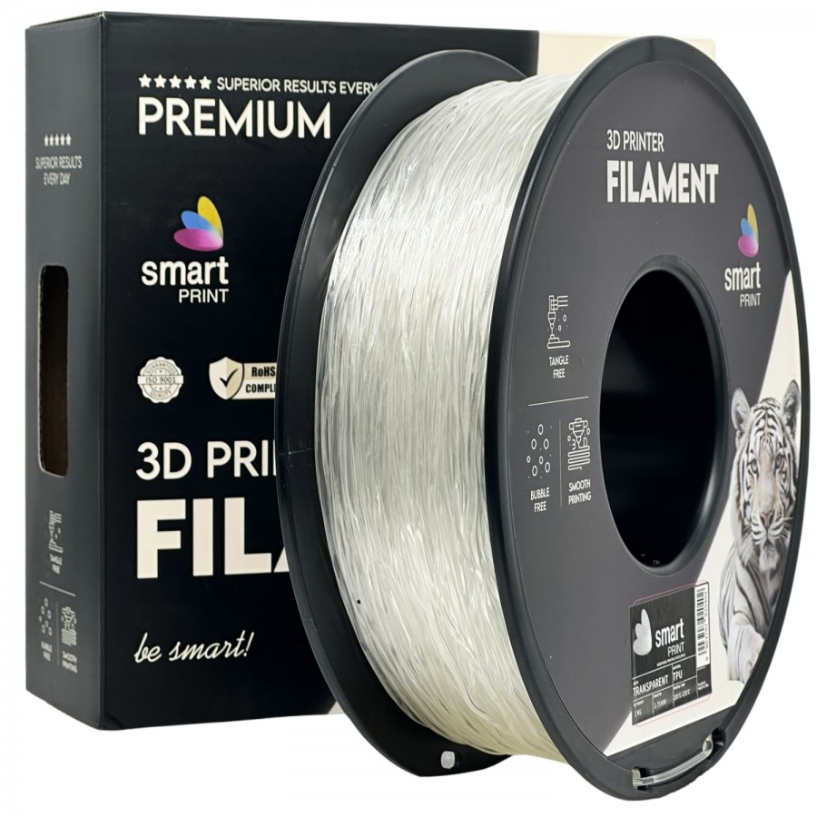 Filament Smart Print TPU Transparent - 1kg