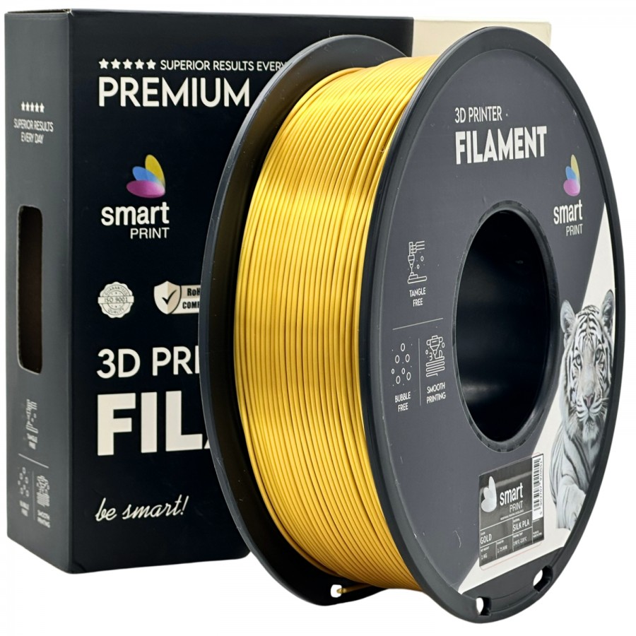 Filament Smart Print SILK PLA Auriu (Gold) - 1kg