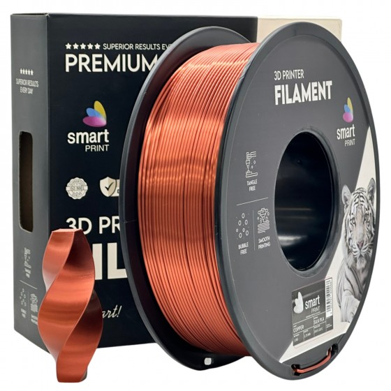 Filament Smart Print SILK PLA Cupru (Copper) - 1kg