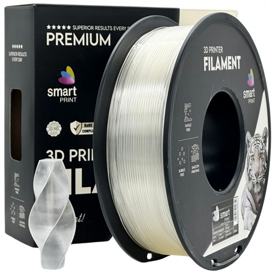 Filament Smart Print PLA+ Translucid - 1kg