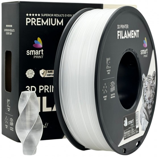 Filament Smart Print ABS+ Transparent - 1kg