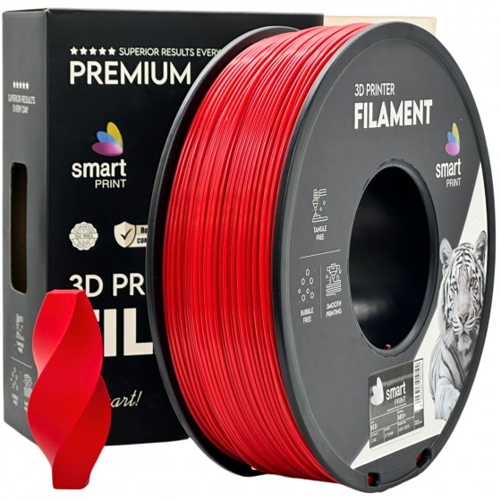 Filament Smart Print ABS+ Rosu (Red) - 1kg