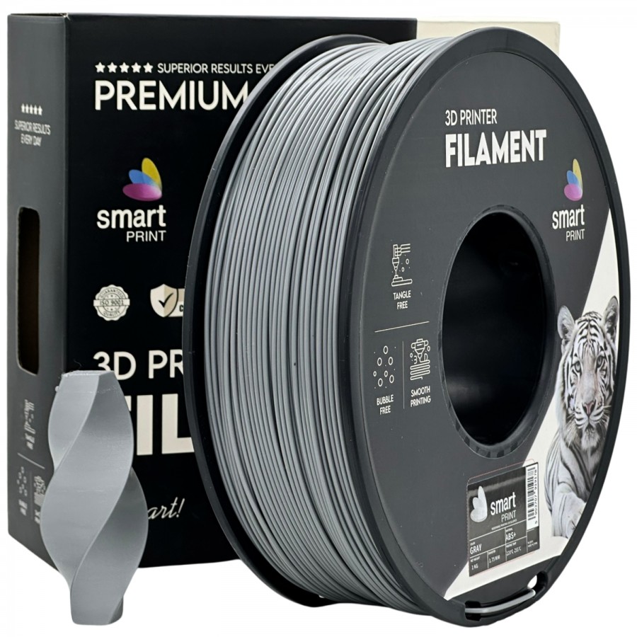 Filament Smart Print ABS+ Gri (Gray) - 1kg