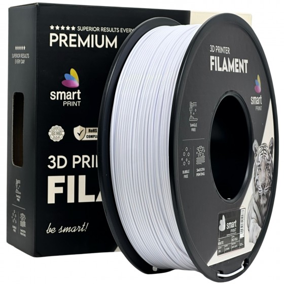 Filament Smart Print HS-PLA Alb (White) - 1kg