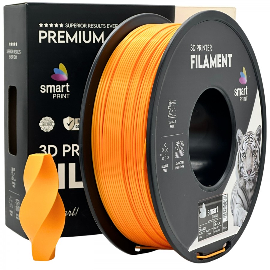 Filament Smart Print HS-PLA Portocaliu (Orange) - 1kg