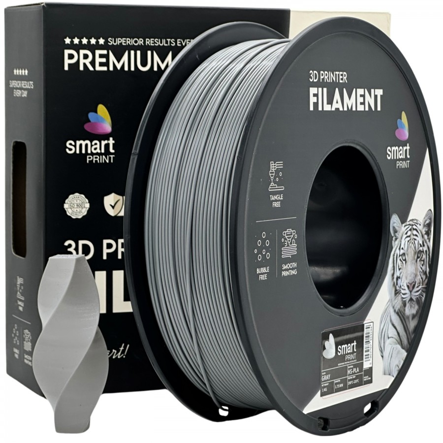 Filament Smart Print HS-PLA Gri (Gray) - 1kg
