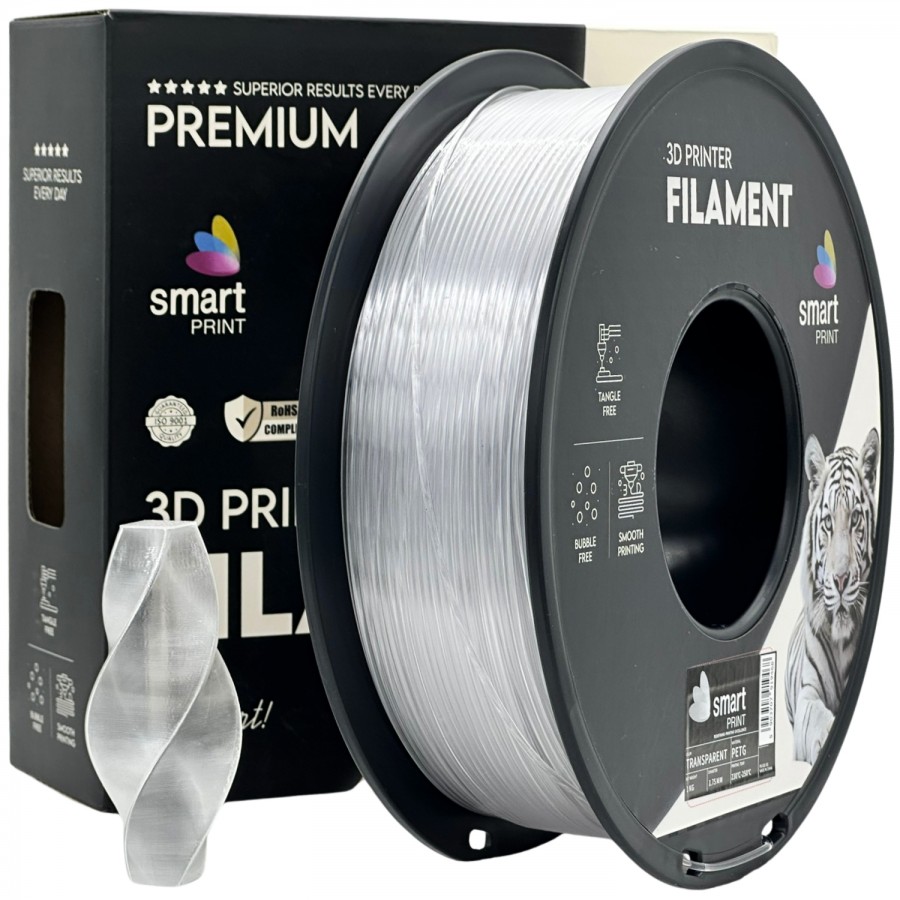 Filament Smart Print PETG Transparent - 1kg