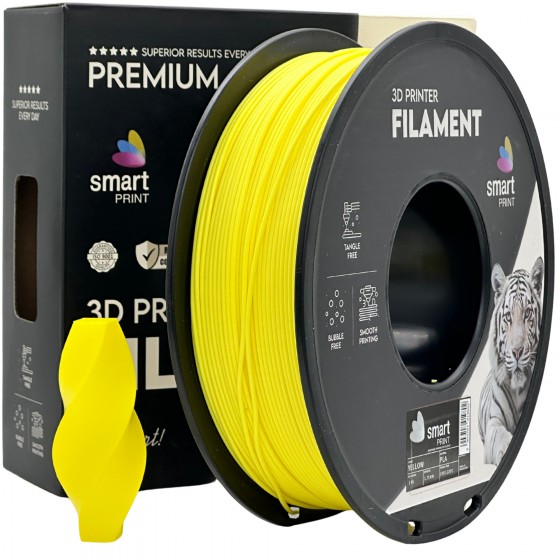 Filament Smart Print PLA Galben (Yellow) - 1kg