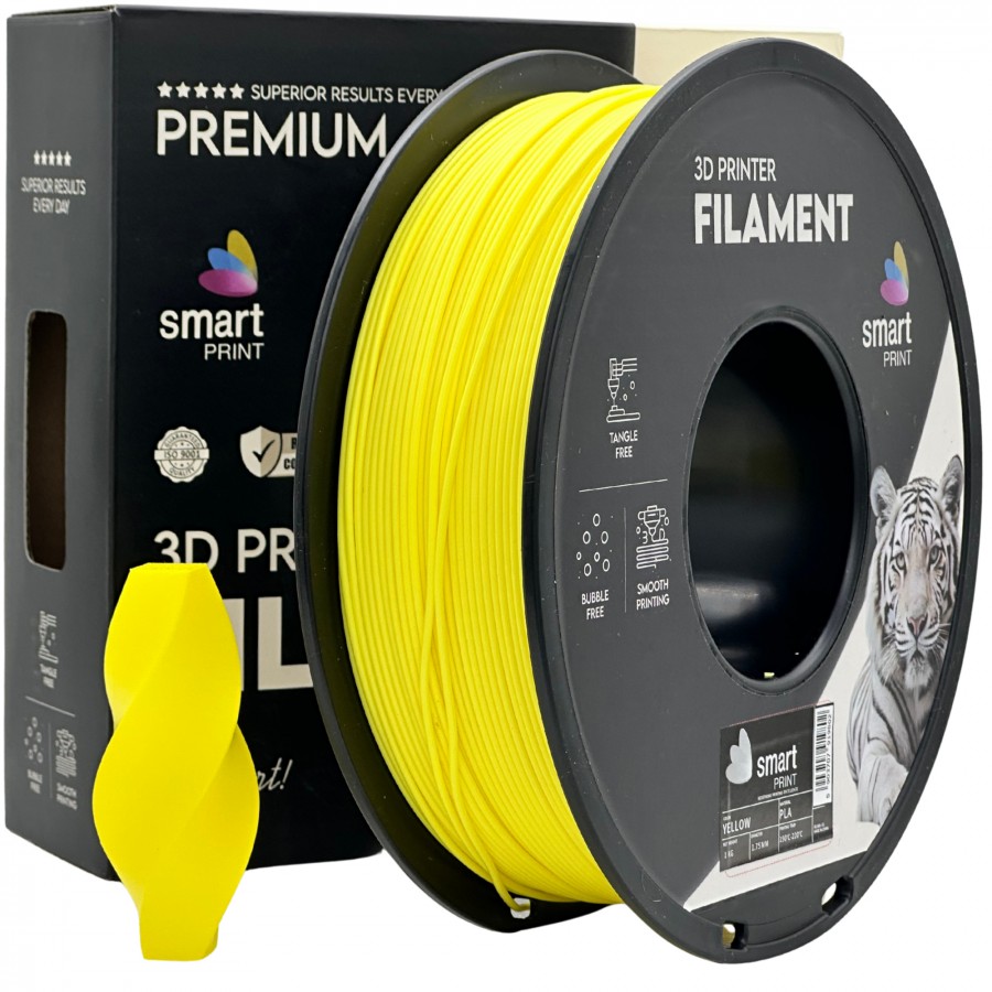 Filament Smart Print PLA Galben (Yellow) - 1kg