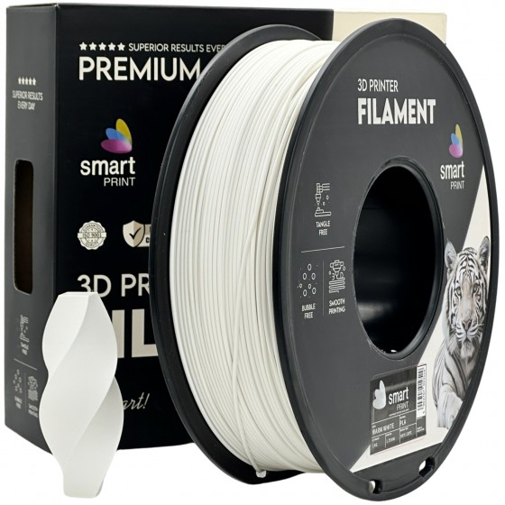 Filament Smart Print PLA Alb Cald (Warm White) - 1kg
