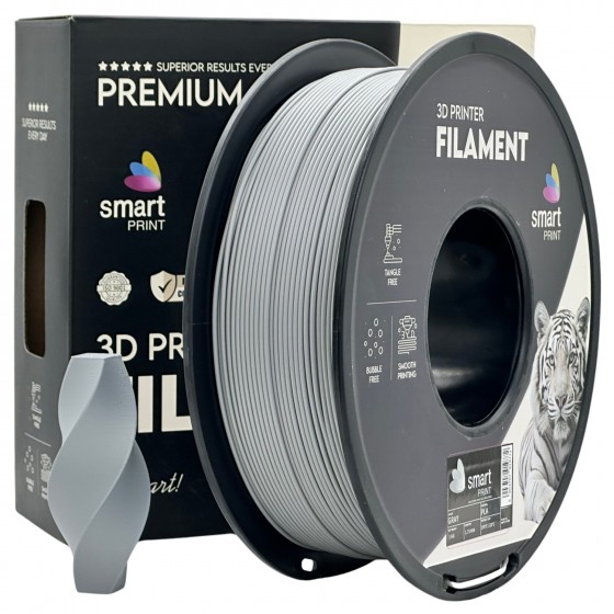 Filament Smart Print PLA Gri (Gray) - 1kg