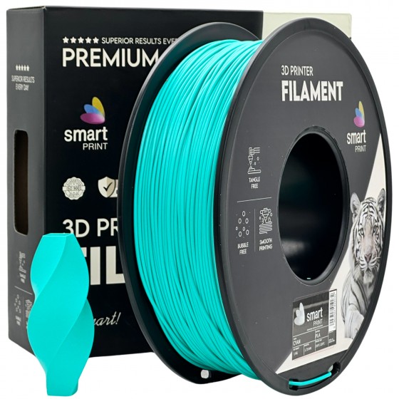 Filament Smart Print PLA Cian (Cyan) - 1kg