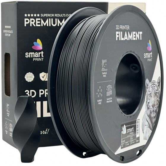 Filament Smart Print PLA Negru (Black) - 1kg