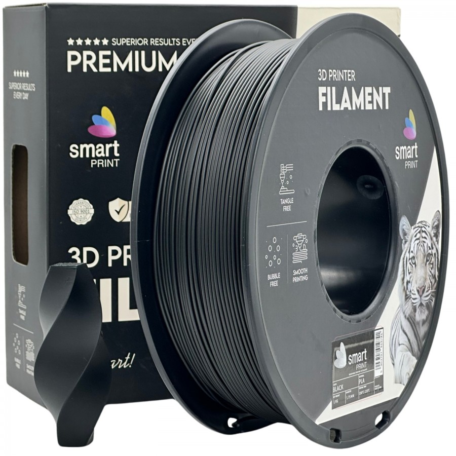 Filament Smart Print PLA Negru (Black) - 1kg