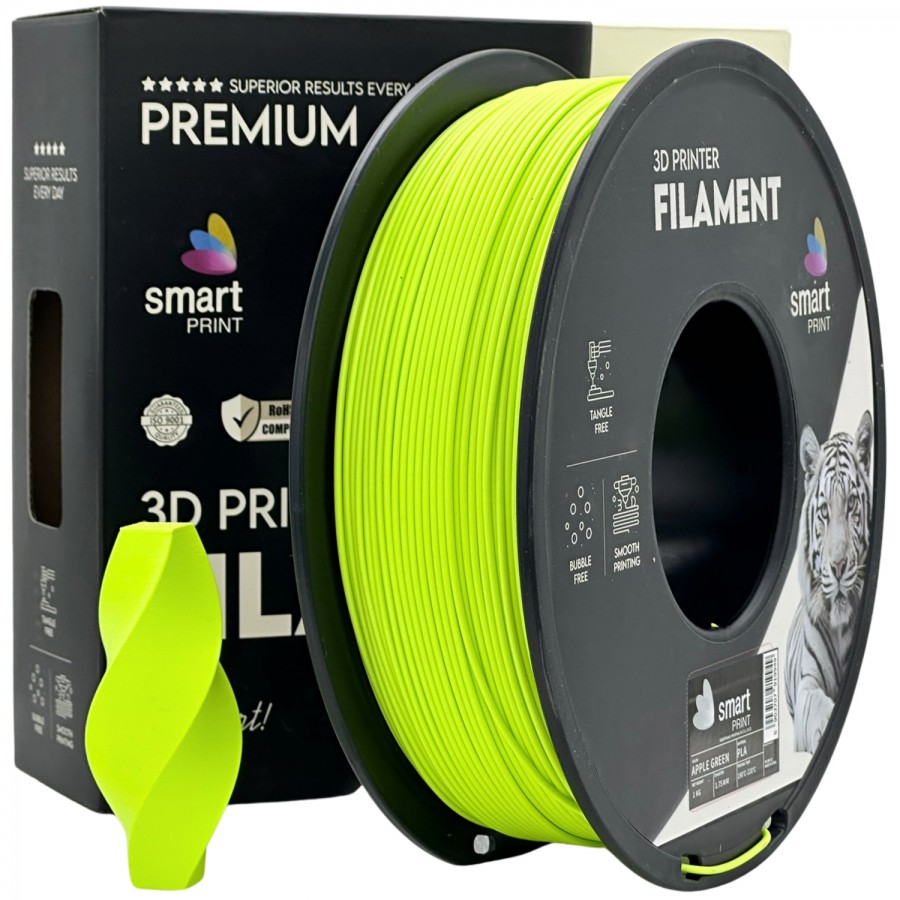 Filament Smart Print PLA Verde Mar (Apple Green) - 1kg